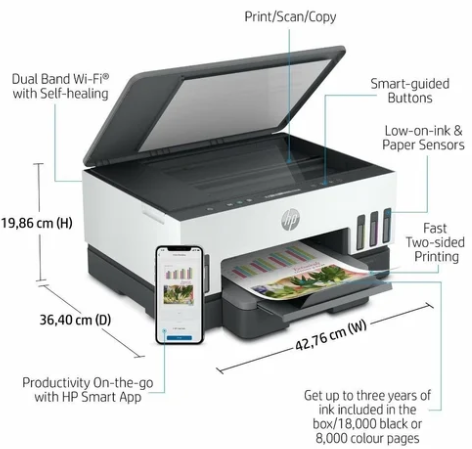 HP Smart Tank 720 AiO