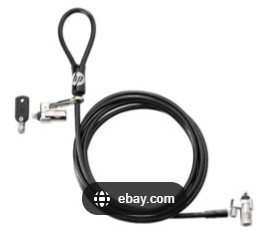 HP Nano Key Cable Lock for HP Elite x2 1012, Pro x2 612 G2