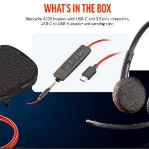 HP Poly Blackwire 3320 Headset