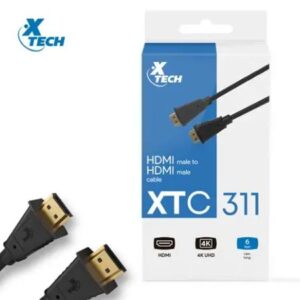 XTC-311- Cable HDMI Male to Male 6FT